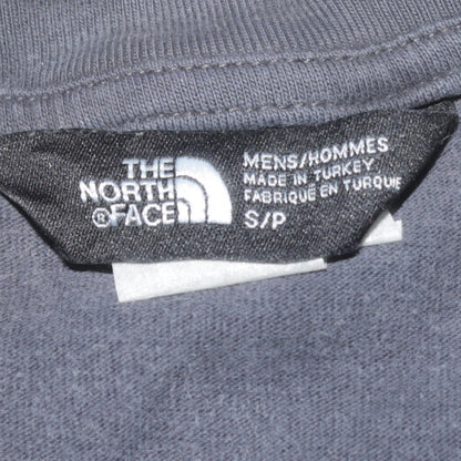 The North Face Men's Blue Cotton Crew Neck Short Sleeve T-Shirt Size S