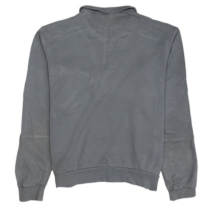 Mens UK Size L adidas Grey 1/2 Zip Sweatshirt