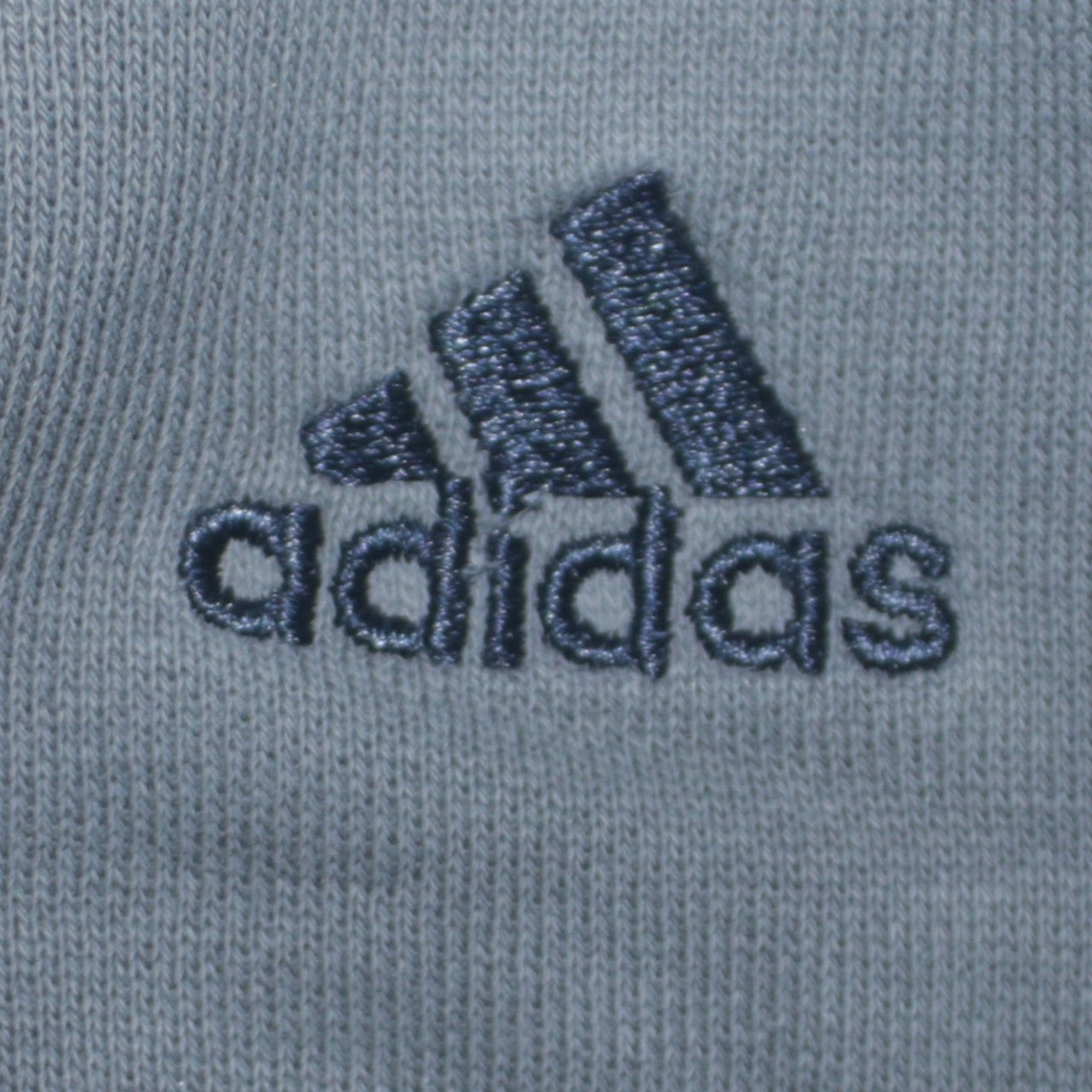 Mens UK Size L adidas Grey 1/2 Zip Sweatshirt