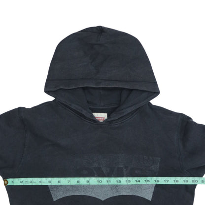Boys UK Size 14 Years Levi's Black Pullover Hoodie