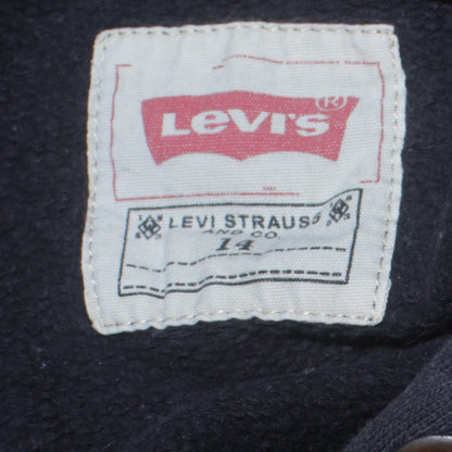 Boys UK Size 14 Years Levi's Black Pullover Hoodie