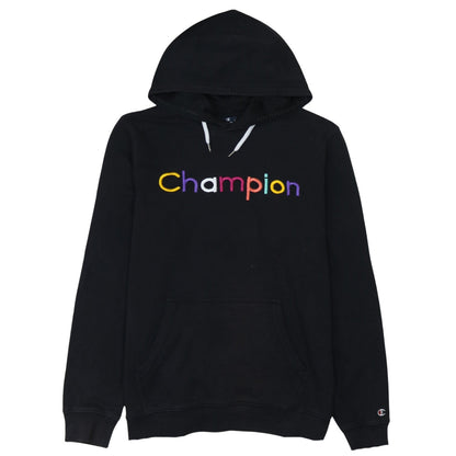 Womens UK Size L Champion Black Pullover Hoodie