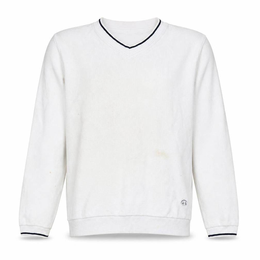Mens UK Size L Champion White Pullover Jumper