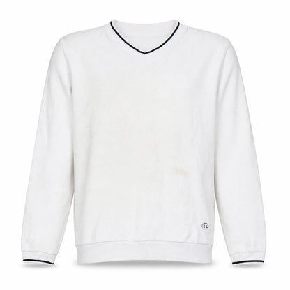 Mens UK Size L Champion White Pullover Jumper