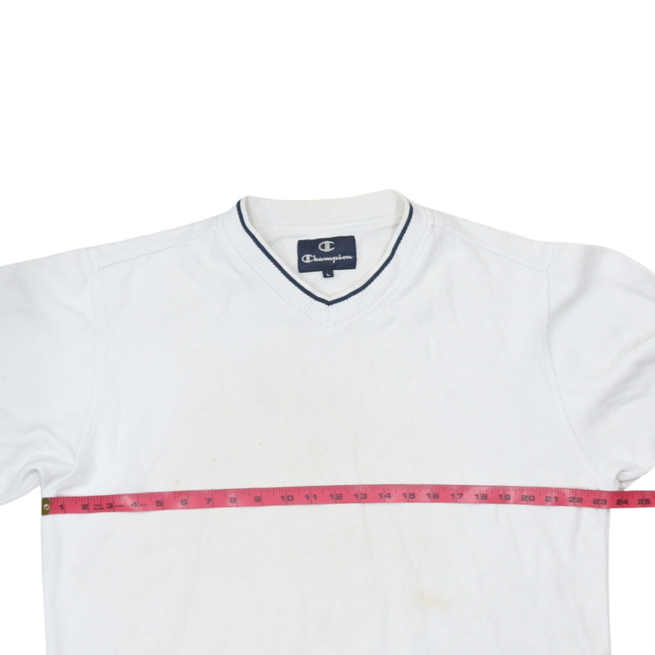Mens UK Size L Champion White Pullover Jumper