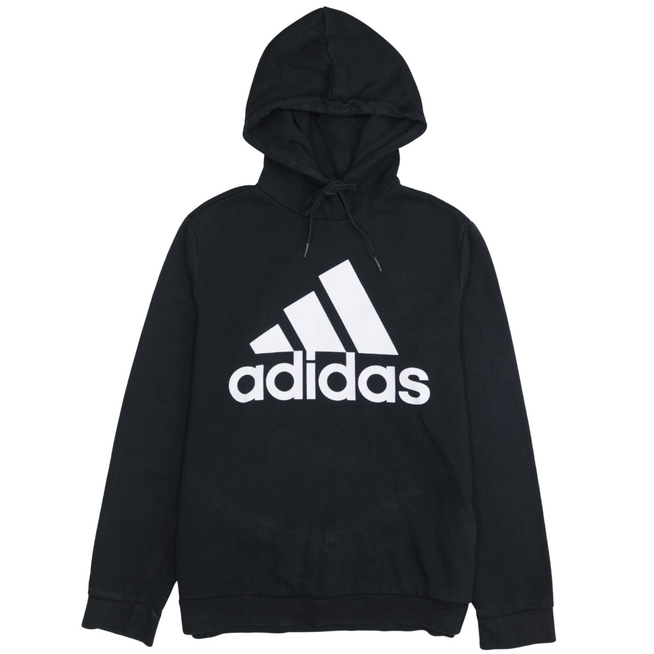 Womens UK Size L adidas Black Pullover Hoodie