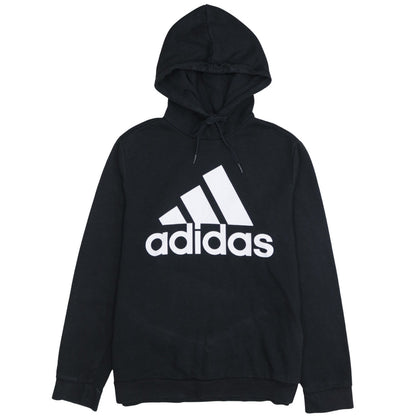 Womens UK Size L adidas Black Pullover Hoodie