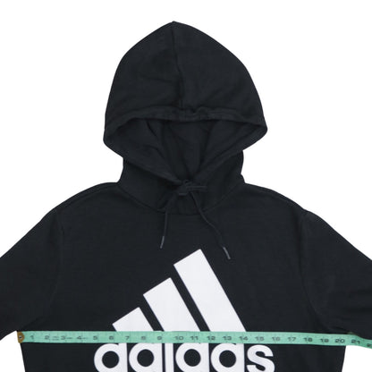 Womens UK Size L adidas Black Pullover Hoodie