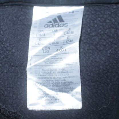 Womens UK Size L adidas Black Pullover Hoodie