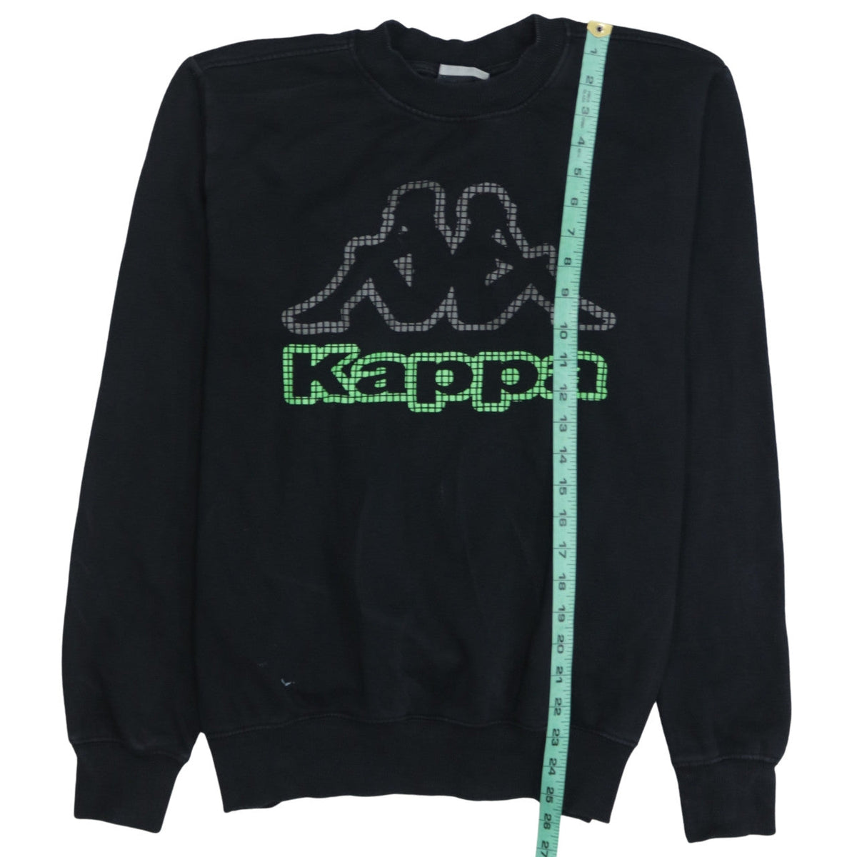 Mens UK Size M Kappa Black Pullover Sweatshirt