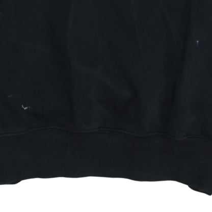 Mens UK Size M Kappa Black Pullover Sweatshirt
