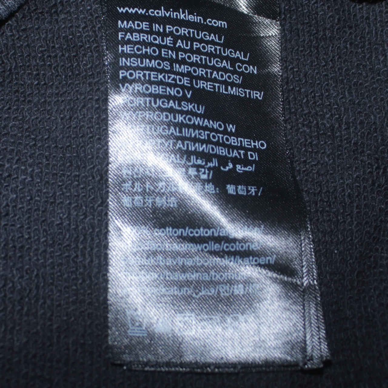 Mens UK Size M Calvin Klein Jeans Black Pullover Sweatshirt
