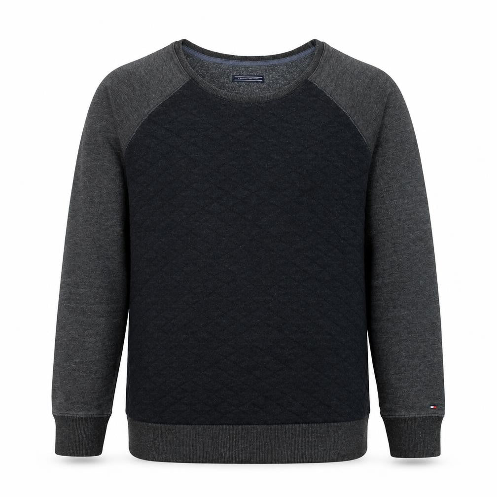 Mens UK Size L Tommy Hilfiger Grey Pullover Sweatshirt