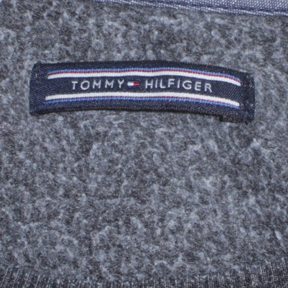Mens UK Size L Tommy Hilfiger Grey Pullover Sweatshirt