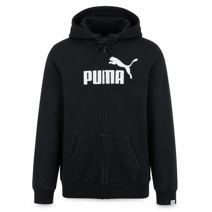 Mens UK Size M PUMA Black Full Zip Hoodie