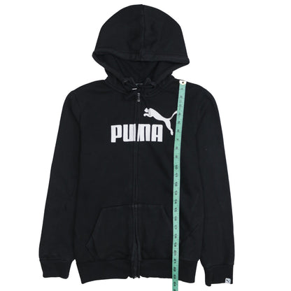 Mens UK Size M PUMA Black Full Zip Hoodie