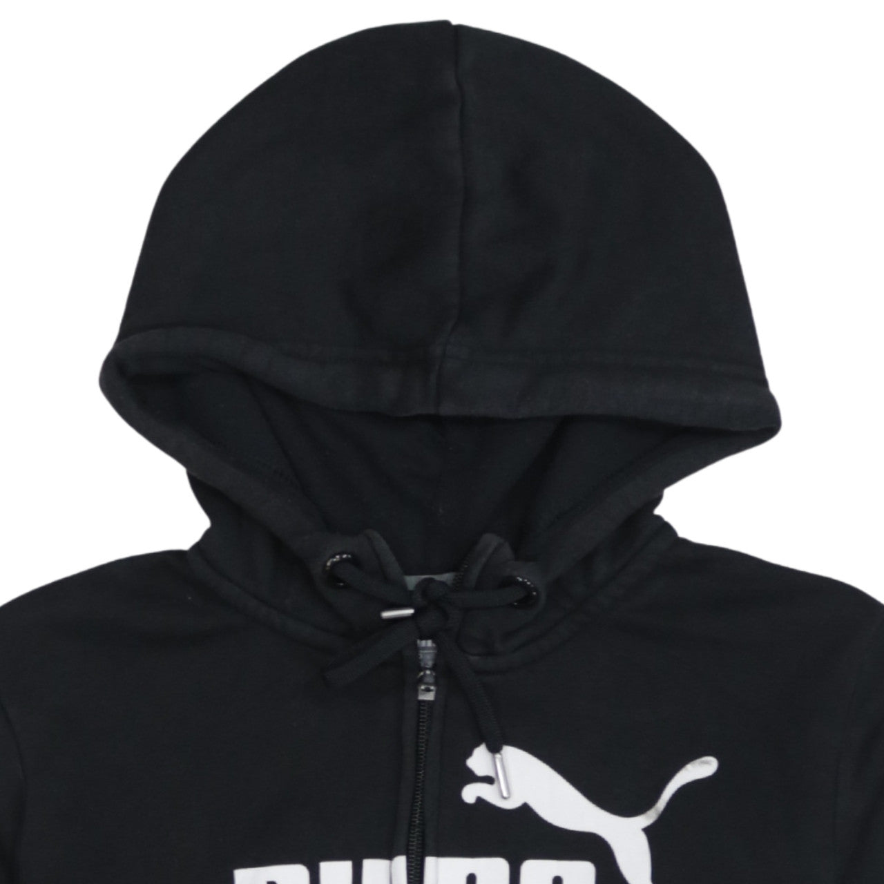 Mens UK Size M PUMA Black Full Zip Hoodie