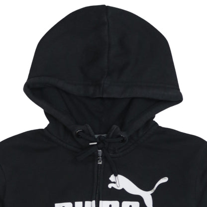 Mens UK Size M PUMA Black Full Zip Hoodie