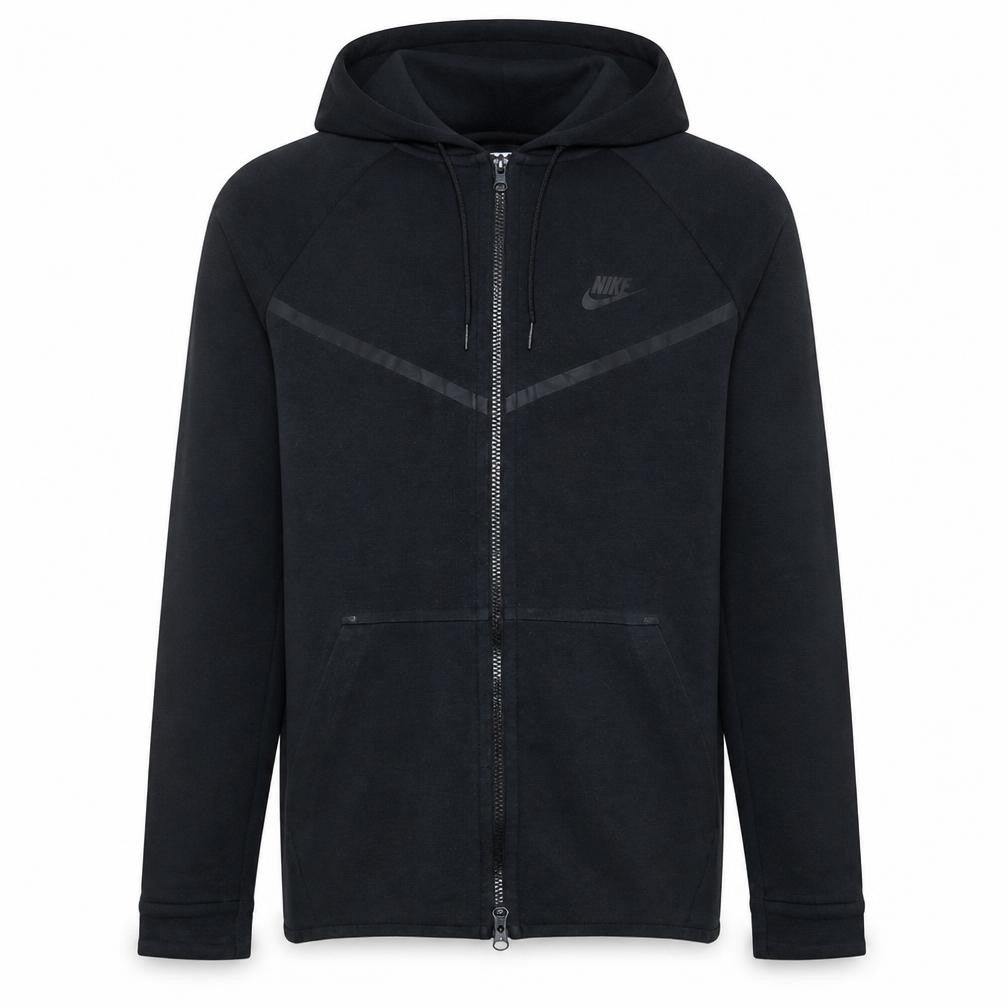 Mens UK Size S Nike Black Full Zip Hoodie