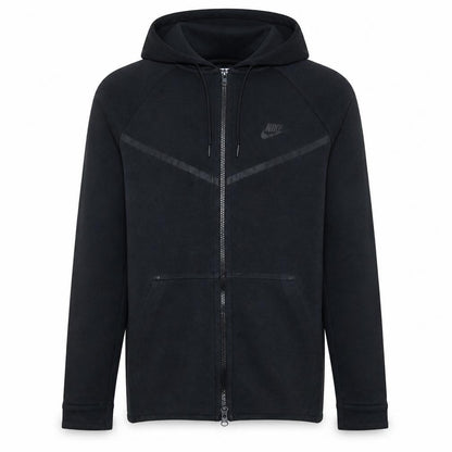 Mens UK Size S Nike Black Full Zip Hoodie