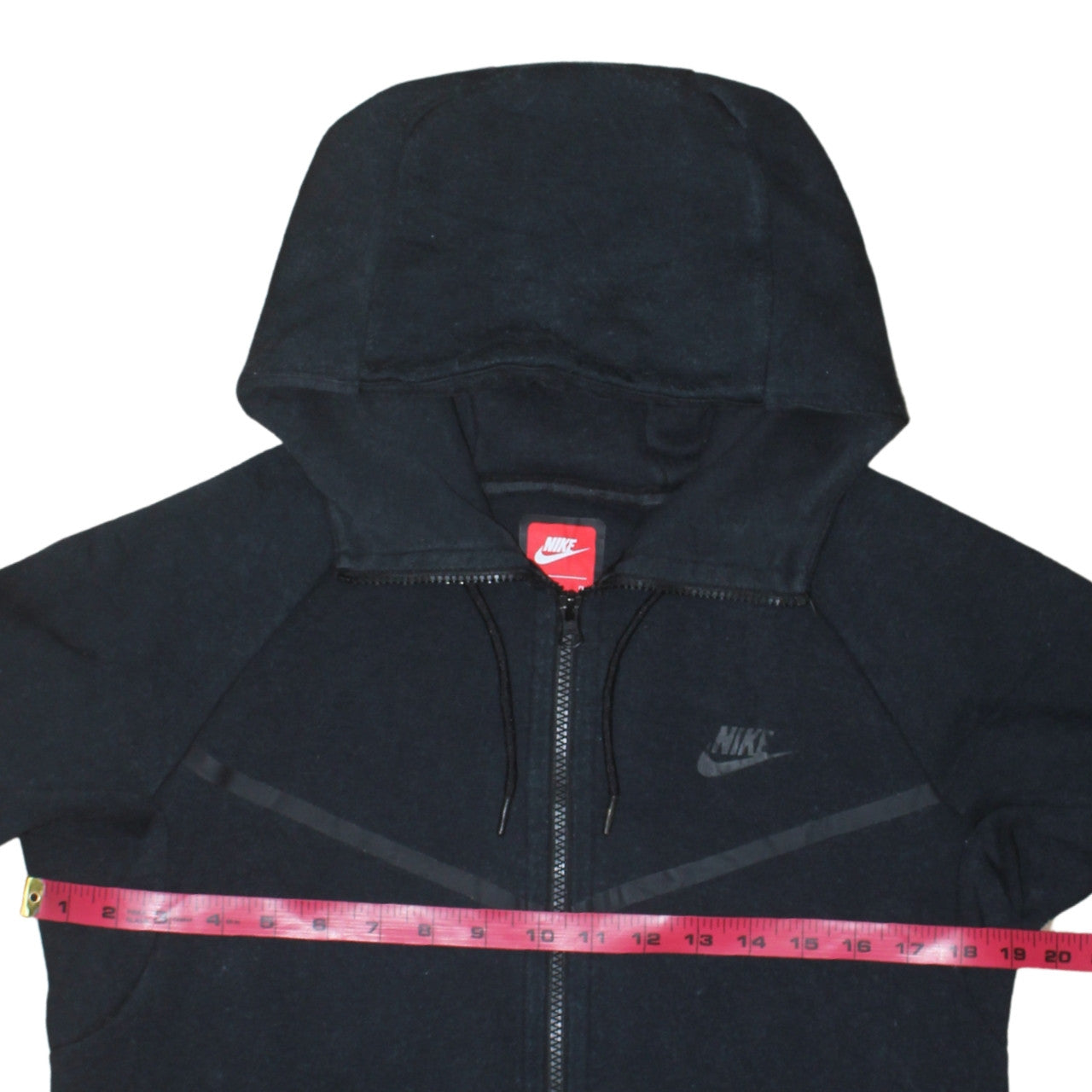 Mens UK Size S Nike Black Full Zip Hoodie