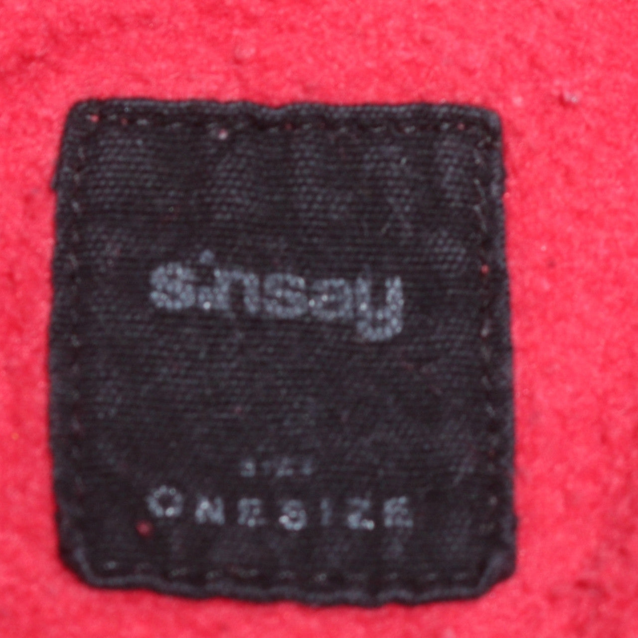 Womens UK Size One Size Sinsay Red Pullover Sweatshirt