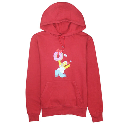 Mens UK Size XS Primark Red Pullover Hoodie