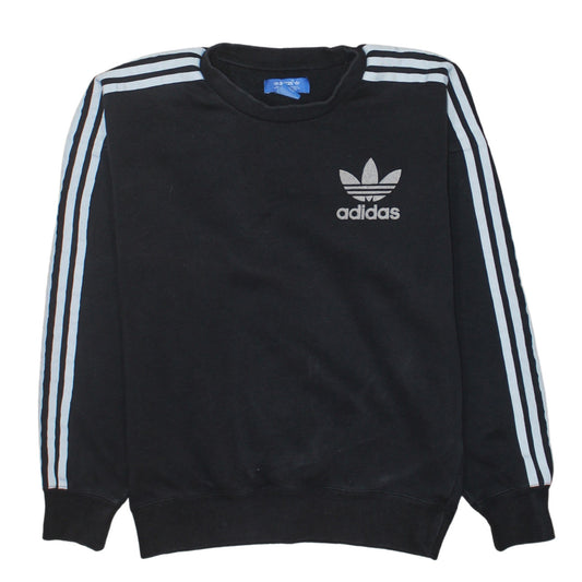 Womens UK Size XS adidas Black Pullover Sweatshirt