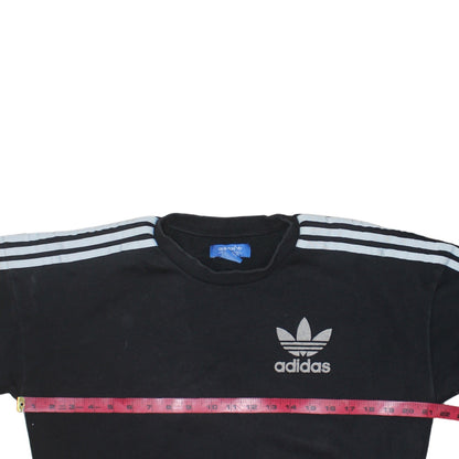 Womens UK Size XS adidas Black Pullover Sweatshirt