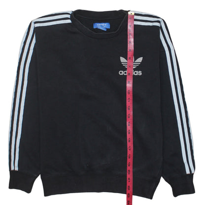 Womens UK Size XS adidas Black Pullover Sweatshirt