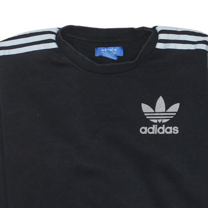 Womens UK Size XS adidas Black Pullover Sweatshirt