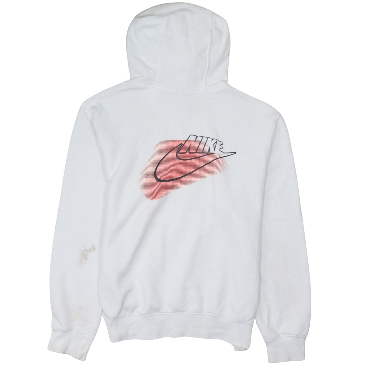 Mens UK Size S Nike White Pullover Hoodie
