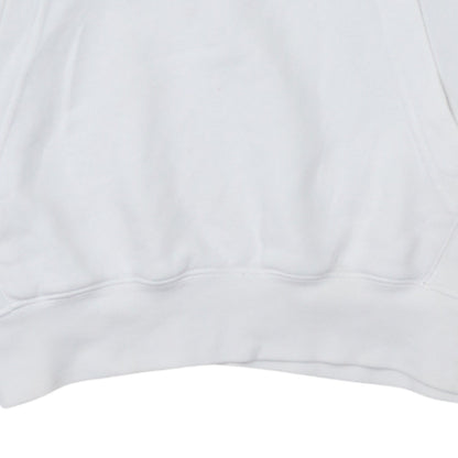 Mens UK Size S Nike White Pullover Hoodie