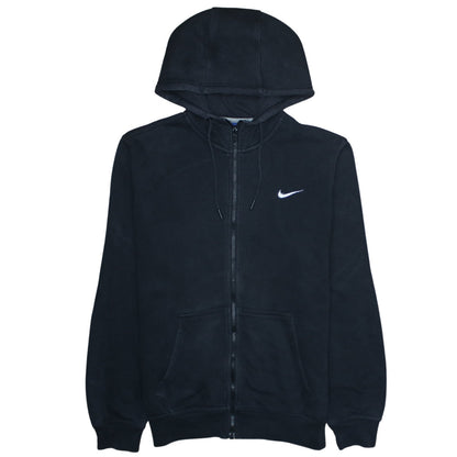 Mens UK Size M Nike Black Full Zip Hoodie
