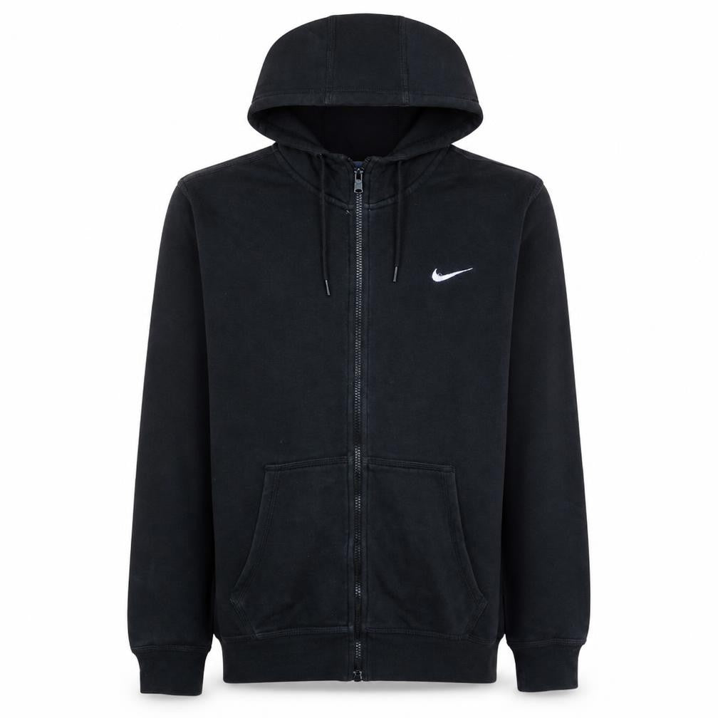 Mens UK Size M Nike Black Full Zip Hoodie