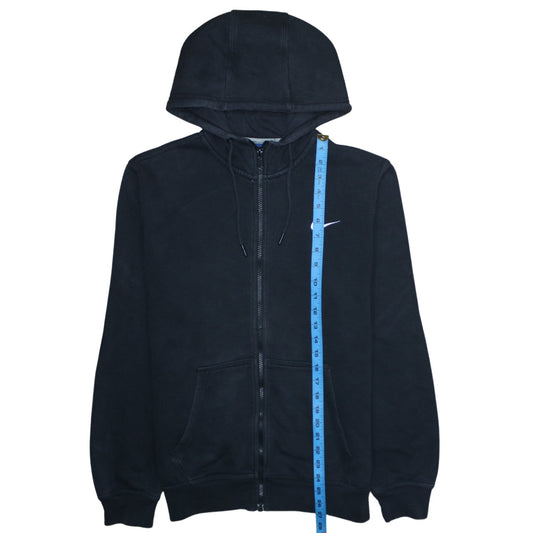 Mens UK Size M Nike Black Full Zip Hoodie