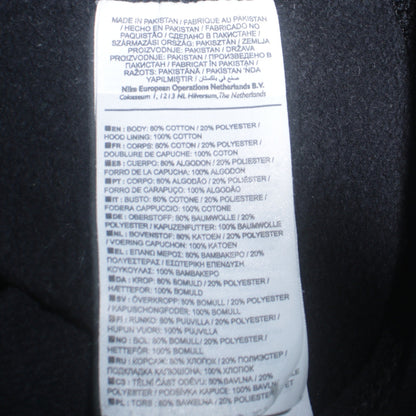 Mens UK Size M Nike Black Full Zip Hoodie