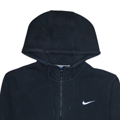 Mens UK Size M Nike Black Full Zip Hoodie
