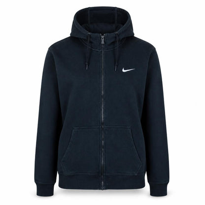 Womens UK Size M Nike Black Full Zip Hoodie