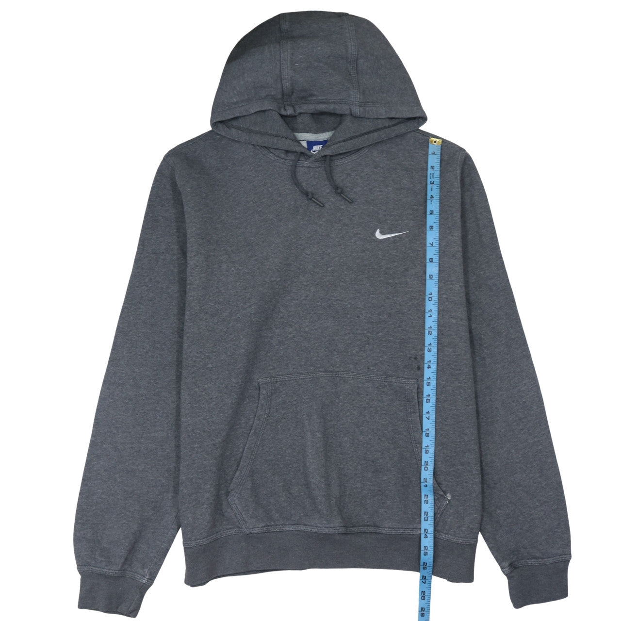 Mens UK Size XL Nike Grey Pullover Hoodie