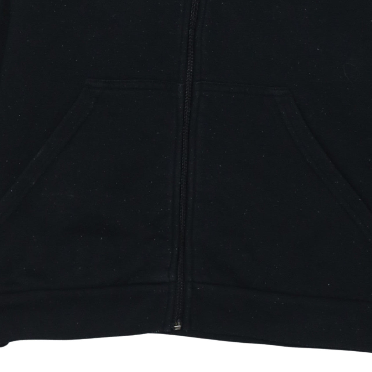 Mens UK Size L Kappa Black Full Zip Hoodie