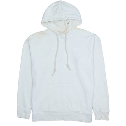 Womens UK Size 10 adidas White Pullover Hoodie