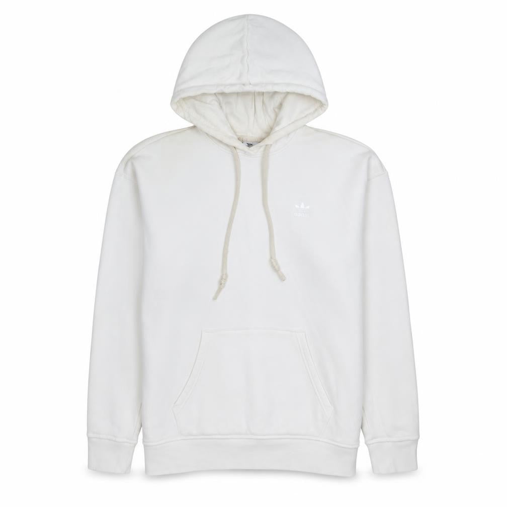 Womens UK Size 10 adidas White Pullover Hoodie