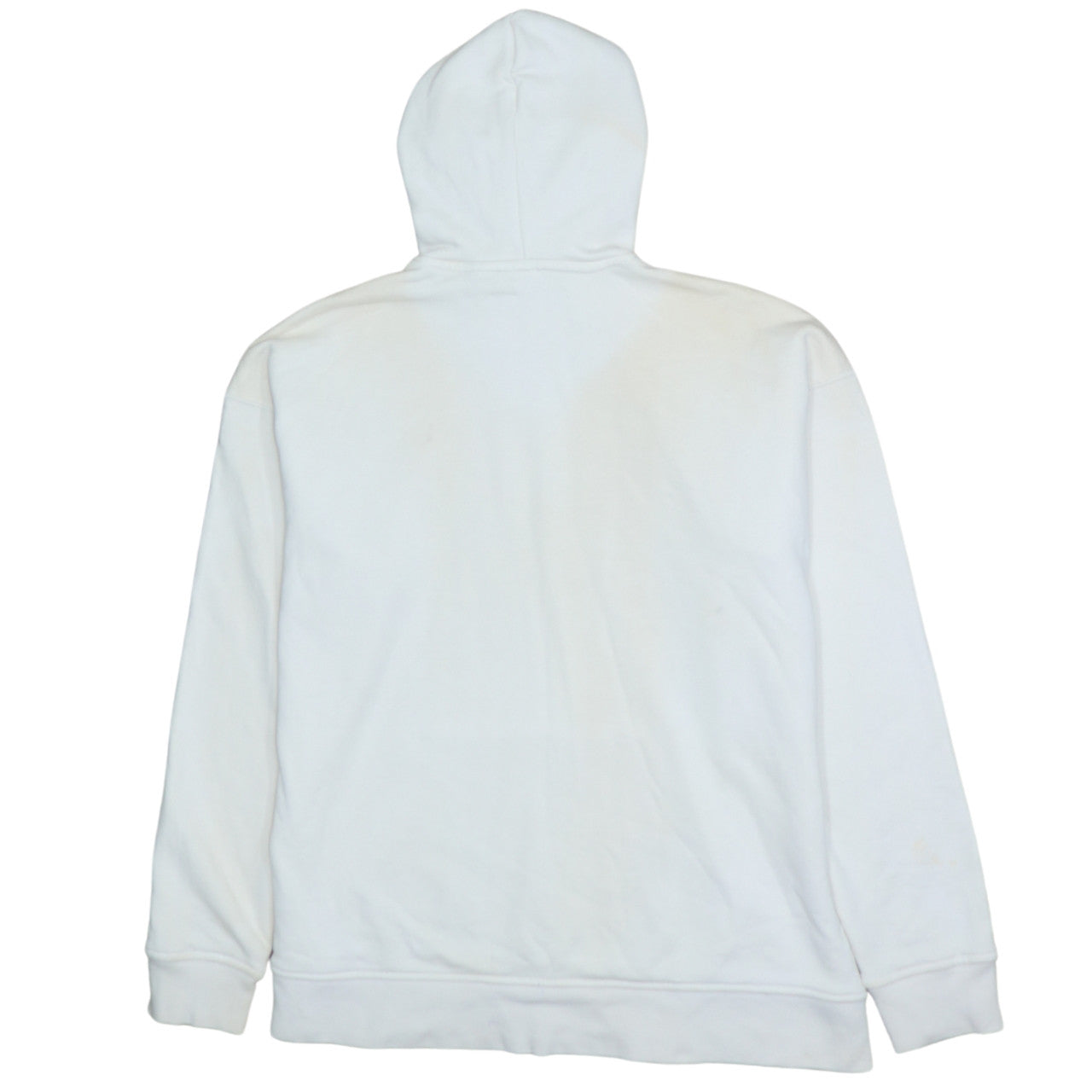 Womens UK Size 10 adidas White Pullover Hoodie