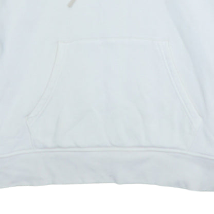 Womens UK Size 10 adidas White Pullover Hoodie