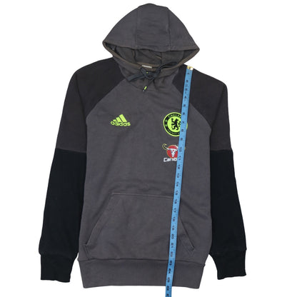 Mens UK Size S adidas Grey Pullover Hoodie