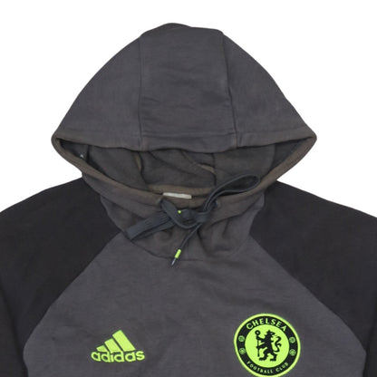 Mens UK Size S adidas Grey Pullover Hoodie