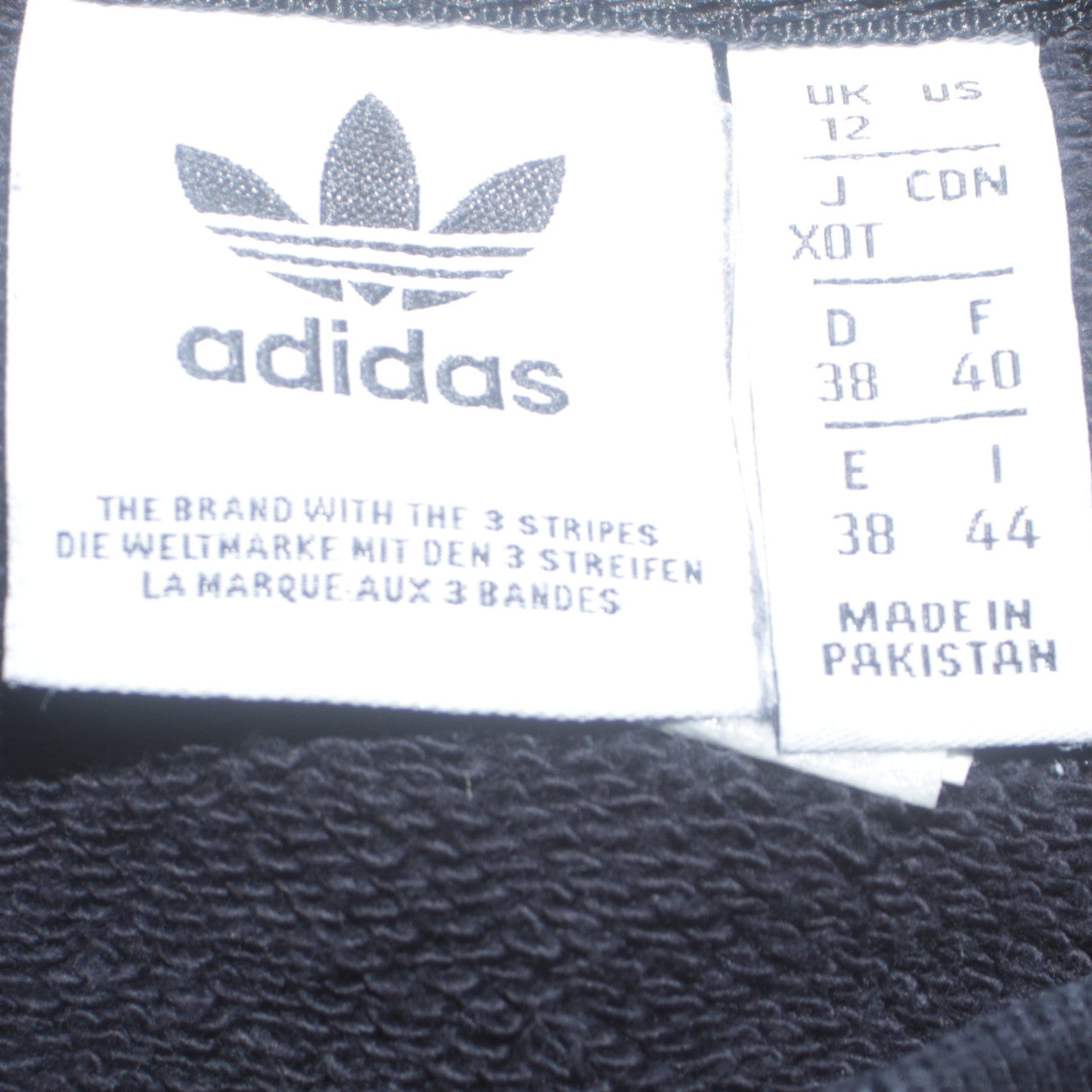 Womens UK Size 12 adidas Black Pullover Sweatshirt