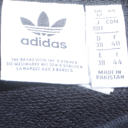 Womens UK Size 12 adidas Black Pullover Sweatshirt