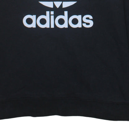 Womens UK Size 12 adidas Black Pullover Sweatshirt
